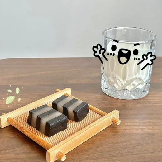 鲤妤 黑芝麻椰汁糕（可即食）550g | 传统粤式手作糕点 商品图4