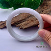 派瑞翡翠 翡翠手镯 糯种 白色 商品缩略图1