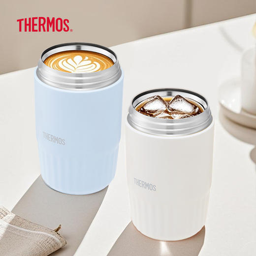 膳魔师真空不锈钢氧气蓝316L双饮口随行杯咖啡杯500ml 商品图4