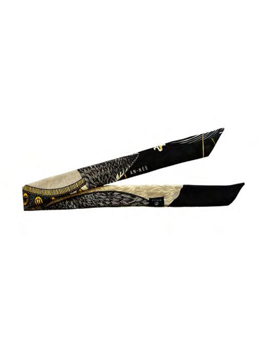 北京仓｜AN-NEE-黑色 波西米亚 2cm 腕巾［法国设计师］ 商品图0