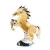 Duccio di Segna意大利水晶玻璃吉祥如意摆件客厅电视柜装饰礼品扬帆起航水晶摆件38cm（金）一马当先水晶摆件25cm（金）富贵吉象水晶摆件30cm（白金）拥抱水晶摆件33cm（金） 商品缩略图5