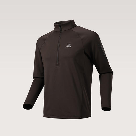 KAILAS凯乐石 男款立领半开胸抓绒衫 KG2532180 商品图1