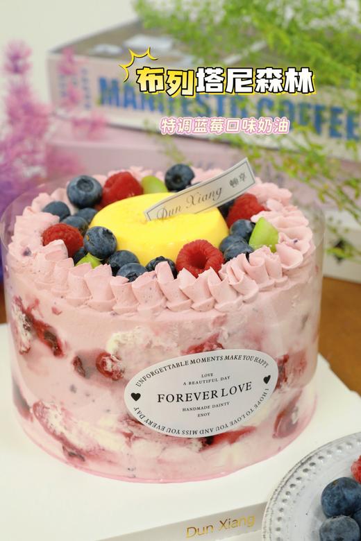「季节限定」特调蓝莓口味奶油—布列塔尼森林 商品图0