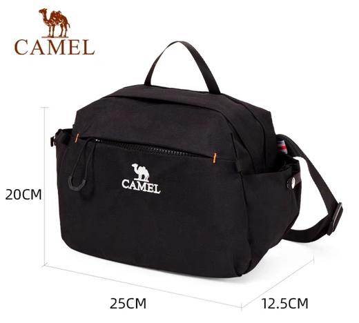 现货 无折扣 每人限购一个，Camel骆驼骆驼户外时尚休闲多功能斜挎包 商品图3