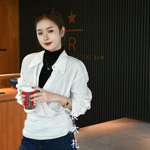 【部分现货】良木礼休闲衬衫（D25103402） 商品图4