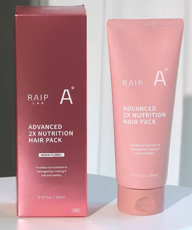 露博森 玻尿酸蛋白臻养修护发膜（柔暖花香）200ml라입랩 어드밴스드 투엑스 뉴트리션 에어팩 웜 플로럴(극손상모집중영양케어헤어팩) 200ml