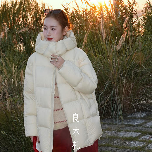 【特价不退换】【预售7天】良木礼连帽羽绒服（D1102611F） 商品图1