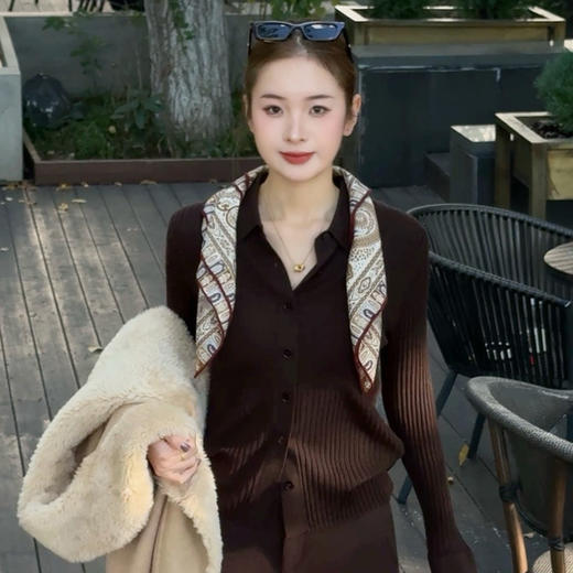 【部分现货】良木礼羊毛翻领上衣（D25103898） 商品图1