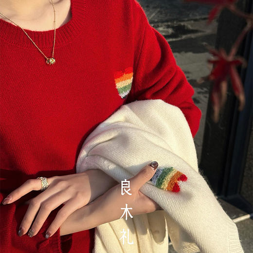 【特价不退换】【预售7天】良木礼山羊绒上衣（D251101806F） 商品图4