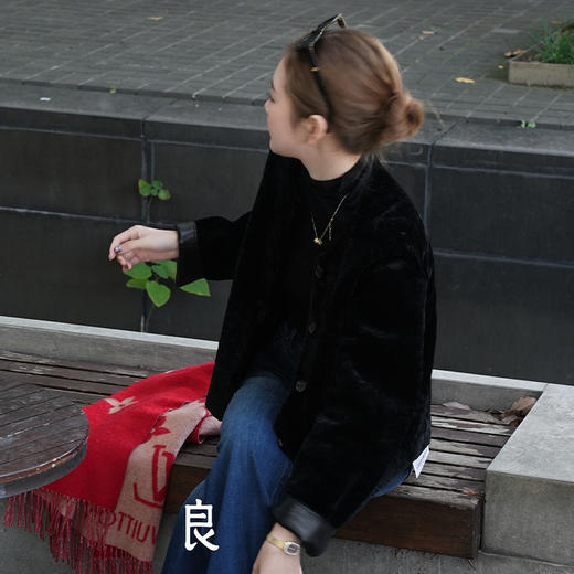 【部分现货】良木礼羊羔毛外套（D25102541） 商品图8