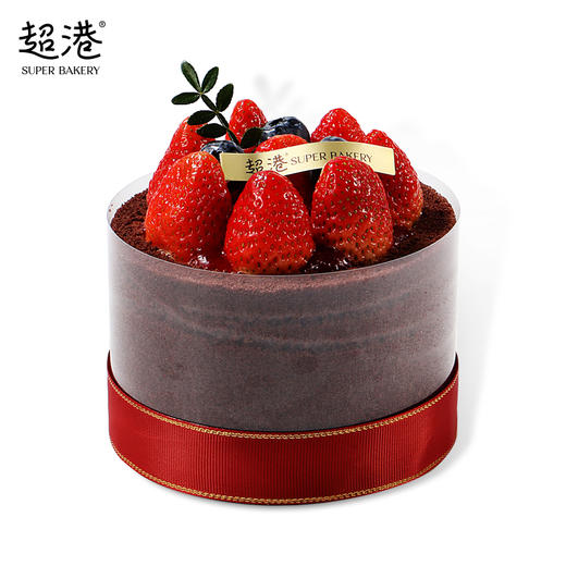 莓莓黑巧 4吋蛋糕 商品图2