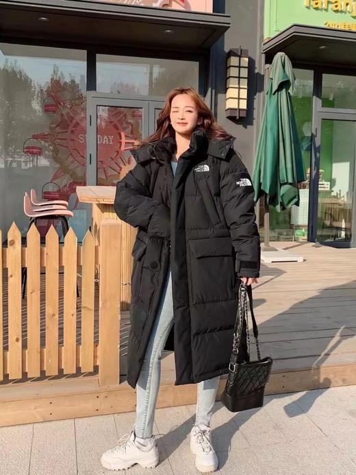 TNF男女长款羽绒服DRYVENT情侣款户外防风鹅绒外套 商品图4