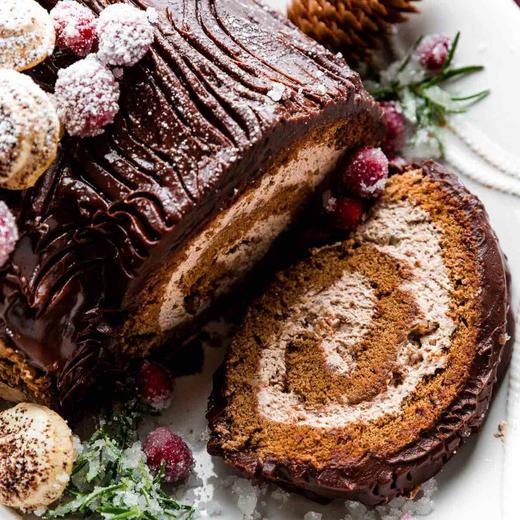 【烘焙课程Baking Class】🪵圣诞树干蛋糕Bûche de Noël（11月29日周六14:00-17:00）东莞店 商品图0
