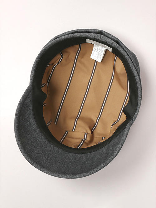 北京仓｜CA4LA-MAT PATTERN-格子 报童帽（炭灰色）［日本设计师］ 商品图4