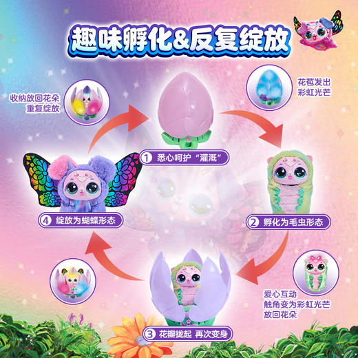 斯平马斯特Spin Master  哈驰魔法蛋蜕变花精灵版系列 商品图3