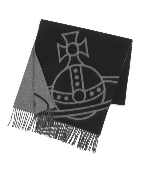 爆款土星西太后围巾来啦，巨火的一款 羊毛粗纺，经典的土星标志 软糯触感，轻奢、时髦 商品图6