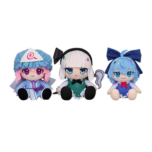 【GSC预售定金】毛绒玩偶 西行寺幽幽子/魂魄妖梦/琪露诺 商品图4