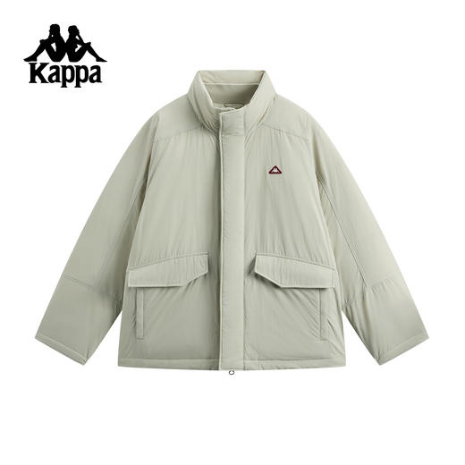 Kappa 运动羽绒服男2025新款连帽防泼水户外保暖外套KPCKAYY30 商品图1