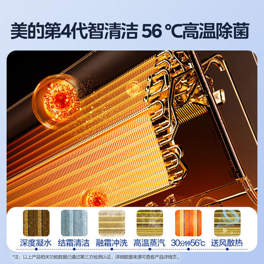 【美的】空调_挂机 2匹 酷省电 新一级能效 变频冷暖 客厅卧室_KFR-46GW/N8KS1-1【佛山】 商品图4