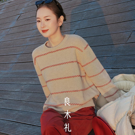 【预售7天】良木礼绵羊毛上衣（D25102517F） 商品图0