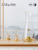 【样品特惠4折，仅1套，无货退款】凯洛诗山海白酒杯套装水晶刻度国风分酒器轻奢高档礼盒金箔酒具凯洛诗山海六杯六壶白酒具 商品缩略图1