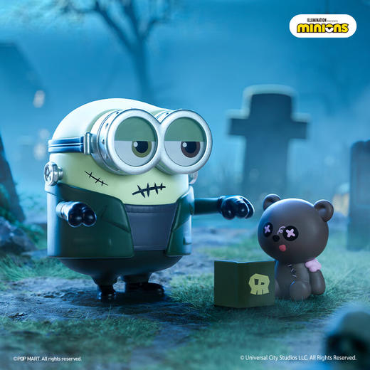 POP MART泡泡玛特小黄人BOB和TIM的睡前幻想故事系列手办盲盒 商品图8