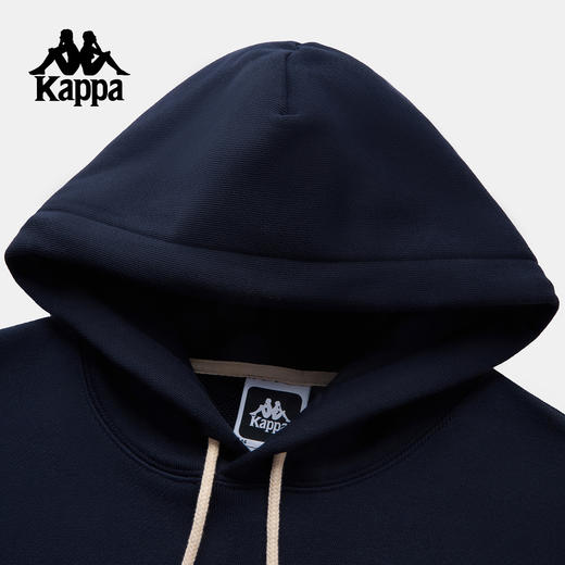 Kappa 针织套头衫女2025新款连帽卫衣字母休闲上衣男潮K0GW2MT01 商品图2