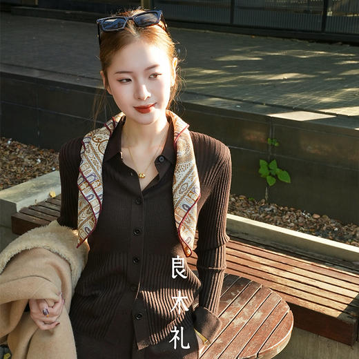 【部分现货】良木礼羊毛翻领上衣（D25103898） 商品图4