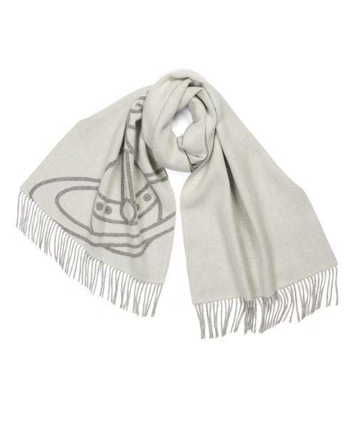 爆款土星西太后围巾来啦，巨火的一款 羊毛粗纺，经典的土星标志 软糯触感，轻奢、时髦 商品图8