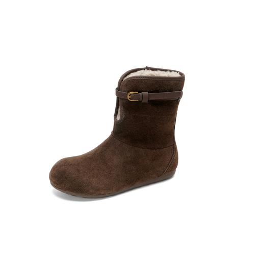 西村名物2025年冬季新款厚底防滑舒适毛绒内地雪地靴毛毛鞋X25DS40141 商品图6