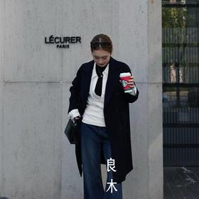 【特价不退换】【现货】良木礼山羊绒长款大衣（2681）