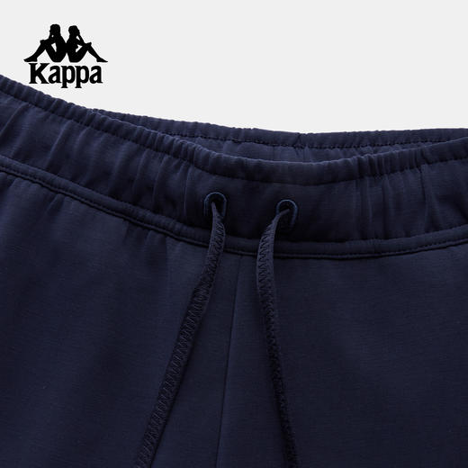 Kappa 运动长裤女春季新款休闲直筒裤针织抽绳卫裤裤子K0G22AK40 商品图3
