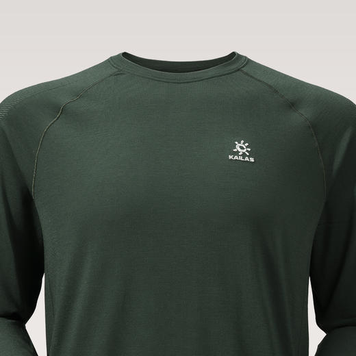 KAILAS凯乐石 XM1 男款圆领美丽诺羊毛T恤 KG2537109 商品图3