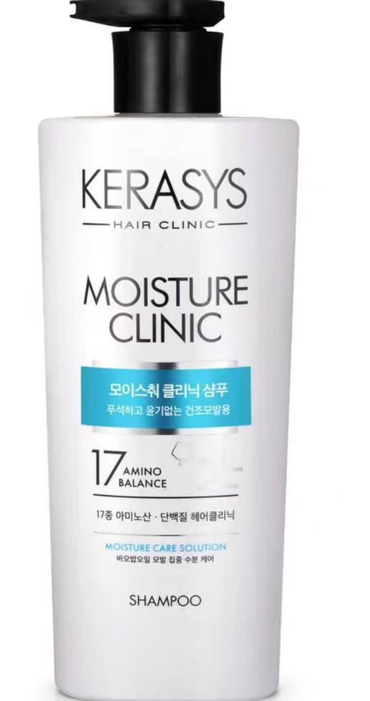 爱敬 科娜洗丝柔润保湿洗发水600ml애경 모이스춰 클리닉 샴푸(푸석하고 윤기없는 건조모발용) 600ml 商品图0