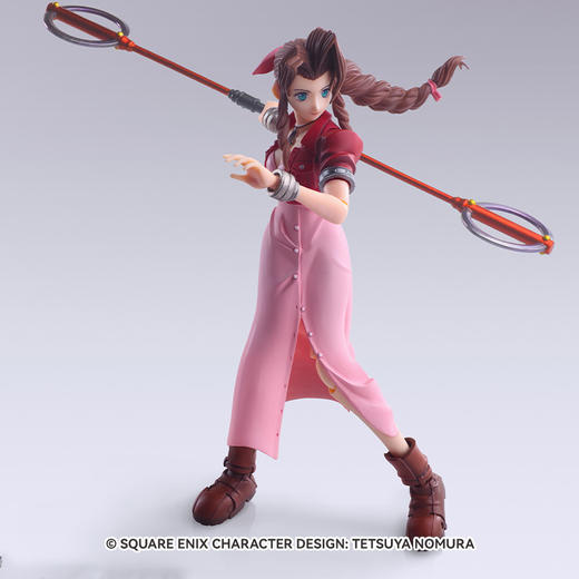 【GSC预售定金】最终幻想7 BRING ARTS 可动手办 爱丽丝·盖恩斯巴勒 秘银长杖Ver. 商品图3