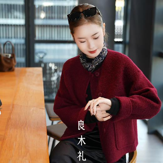 【部分现货】良木礼羊毛短款外套（D2584106） 商品图2