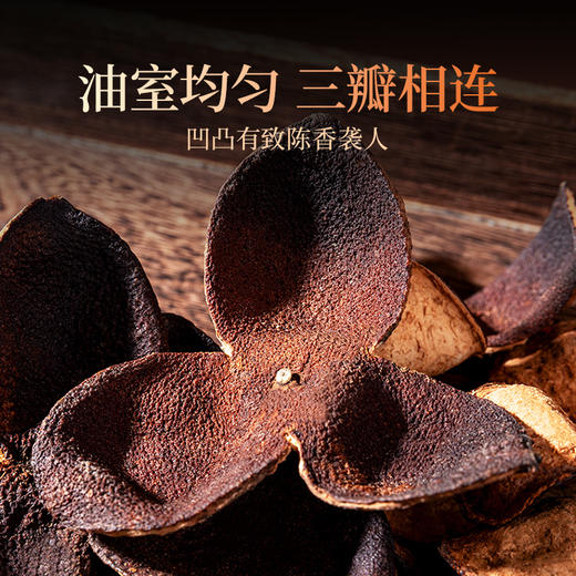 【直发】贡苑【地理标志认证 二十#年份珍藏版】正宗老树新会陈皮500g年货礼盒 商品图5