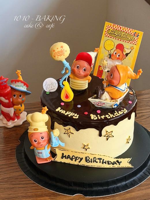 「星星人·Twinkle3.0」100%动物奶油·气球摘星星大厨星星人公仔/非正版盲盒（附图6寸·提前8小时预订） 商品图0