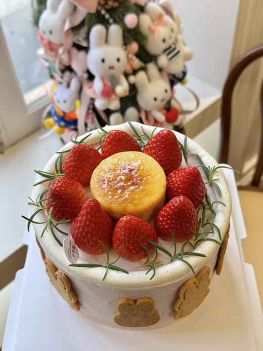 生日蛋糕——树莓米菲兔奶油蛋糕 商品图0