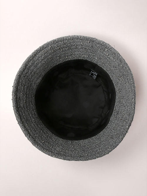 北京仓｜CA4LA-TWEED HAT 6-粗花呢 渔夫帽（海军蓝色）［日本设计师］ 商品图4