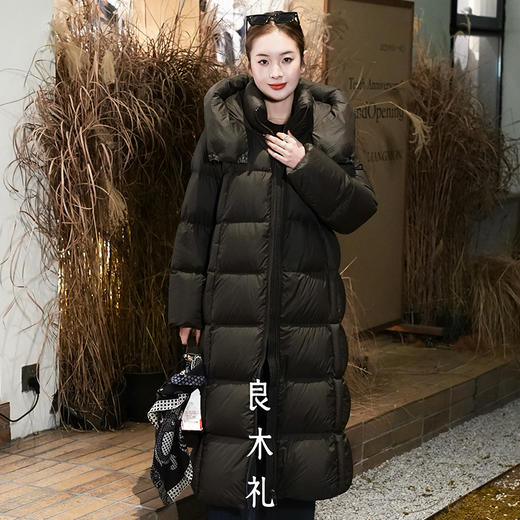 【特价不退换】【预售7天】良木礼长款鸭绒服（D251102315） 商品图0