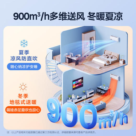 【美的】空调_挂机 2匹 酷省电 新一级能效 变频冷暖 客厅卧室_KFR-46GW/N8KS1-1【佛山】 商品图2