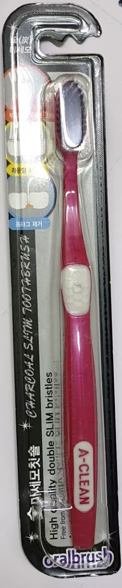 A-CLEAN 炭牙刷 1P숯미세모 칫솔1P