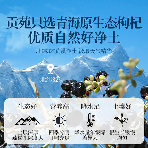【直发】贡苑-360g黑枸杞礼盒 商品图8
