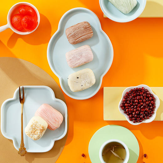 饽饽房中式糕点盒子起酥点心多口味组合装插画风格下午茶礼盒送人礼物伴手礼中国风包装 软香酥 商品图4