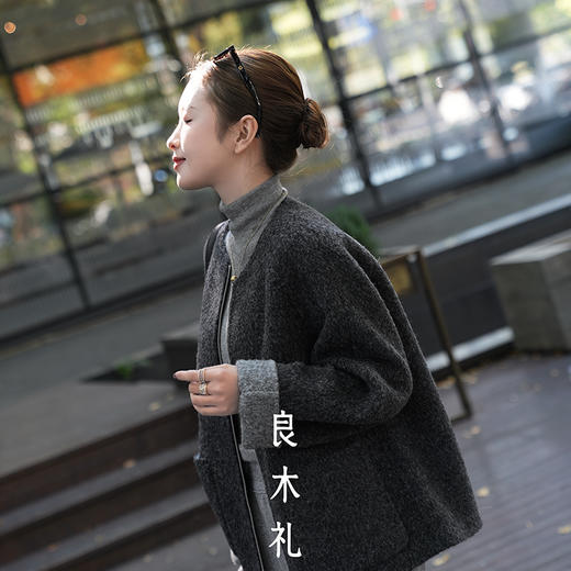 【部分现货】良木礼骆马绒外套（Q8106） 商品图2