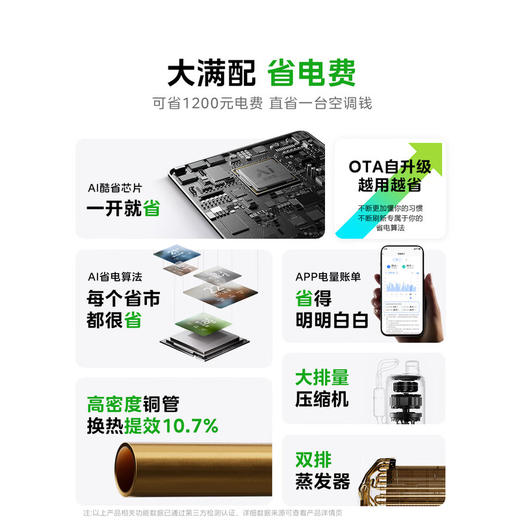 【美的】空调_酷省电 大1.5匹 新一级能效 变频冷暖 节能省电 壁挂式挂机_KFR-35GW/N8KS1-1【佛山】 商品图0