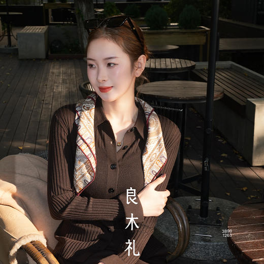 【部分现货】良木礼羊毛翻领上衣（D25103898） 商品图5