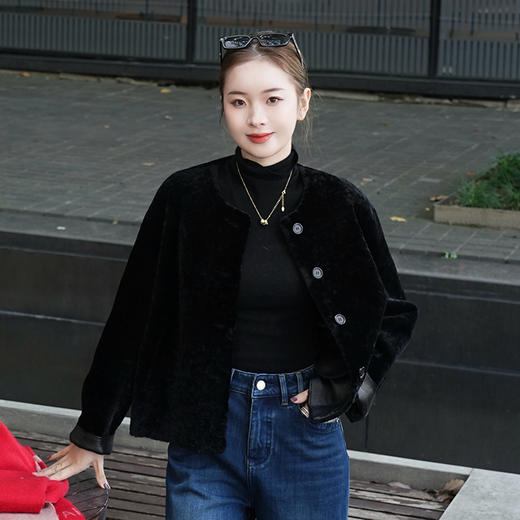 【部分现货】良木礼羊羔毛外套（D25102541） 商品图1