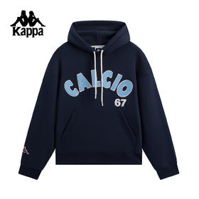 Kappa 针织套头衫女2025新款连帽卫衣字母休闲上衣男潮K0GW2MT01